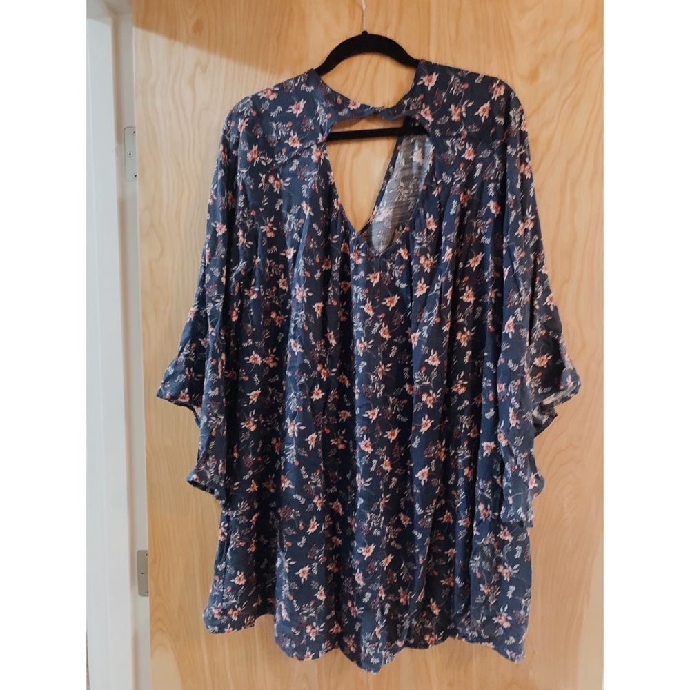 Lush floral flowy dress